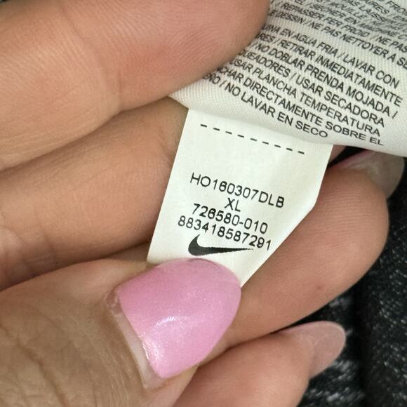 Nike Golf Dri-Fit Half Zip Shirt Men’s Sz XL Gray Long Sleeve Top 726580-010 - Picture 9 of 13